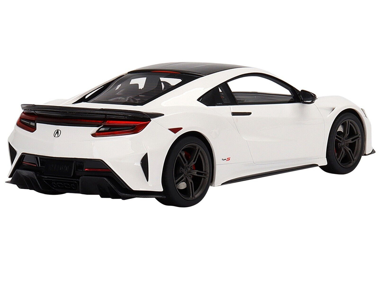 ◎TOP SPEED 1/18 アキュラ（ホンダ） NSX タイプS 2022 ホワイト-