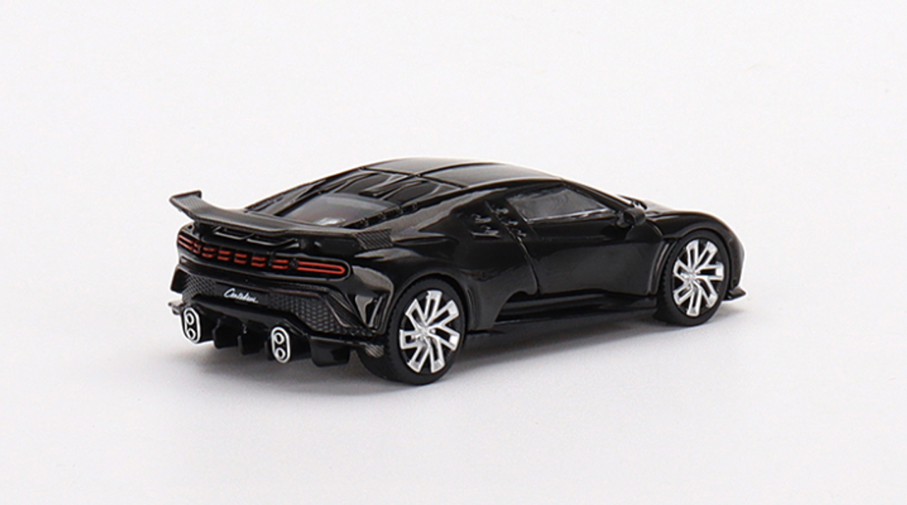 1/64 Mini GT Bugatti Centodieci (Black) Diecast Car Model