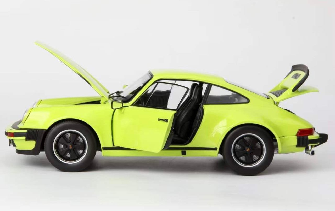 1/18 Norev 1976 Porsche 911 930 Turbo 3.0 (Light Green) Diecast Car Model