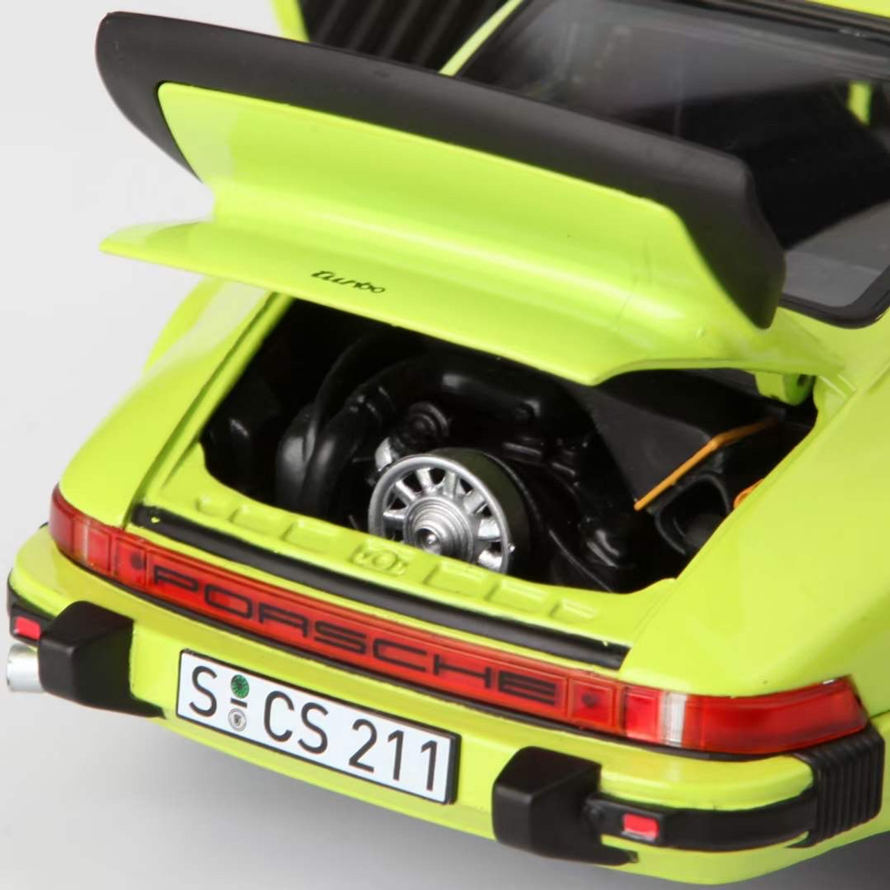 1/18 Norev 1976 Porsche 911 930 Turbo 3.0 (Light Green) Diecast Car Model