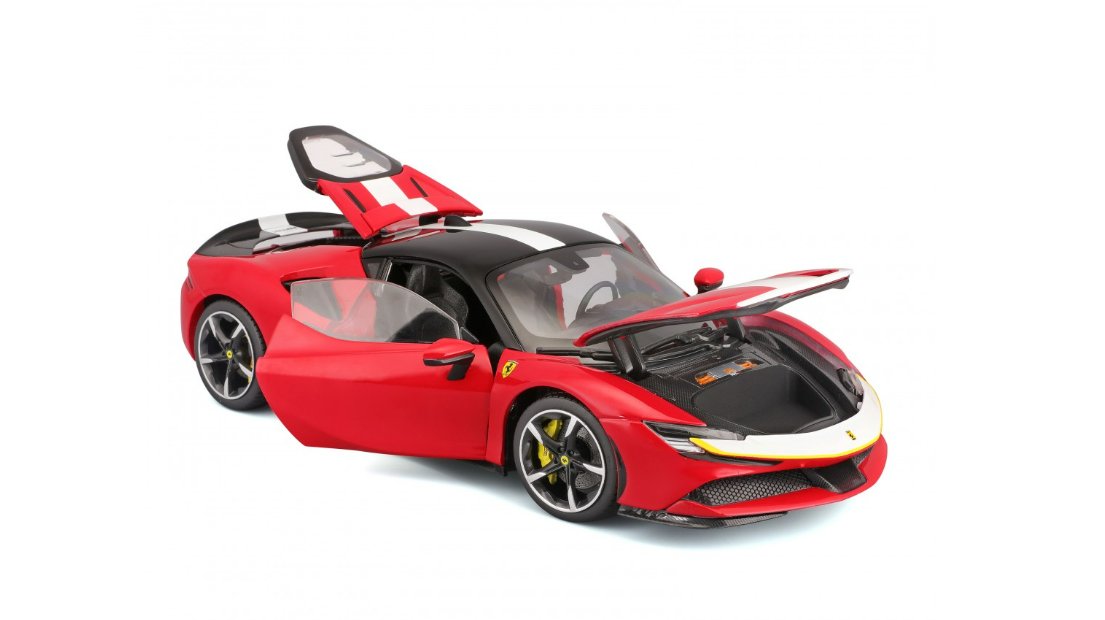 Miniature FERRARI SF90 XX STRADALE "ASSETTO FIORANO" 50 ROUG... 1/18