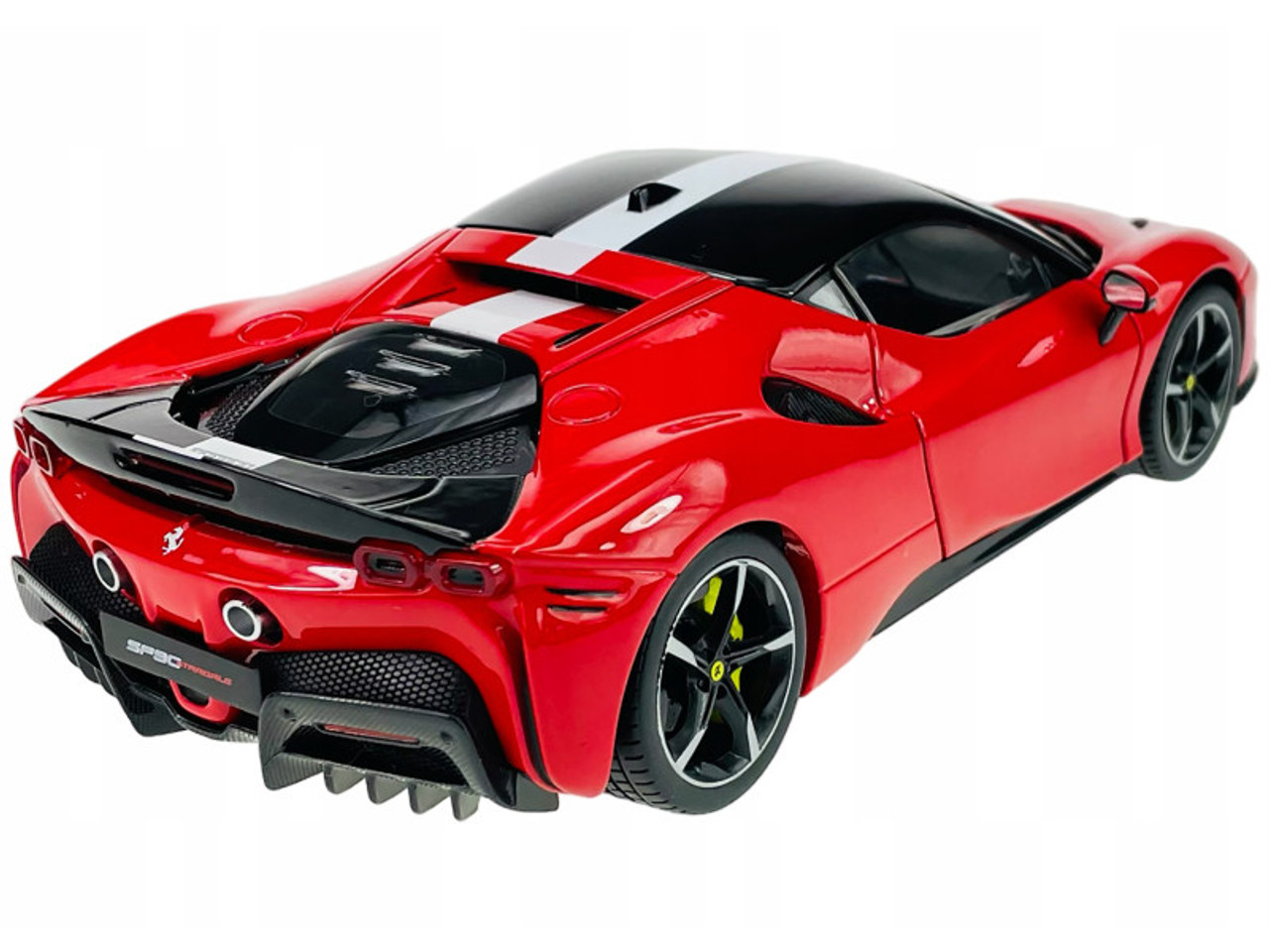 1/18 BBurago Signature Ferrari SF90 Stradale Assetto Fiorano (Red) Diecast Car Model