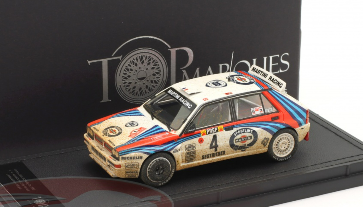 1/43 Lancia Delta Integrale 16V 1989 TARMAC WORKS model car Lancia 