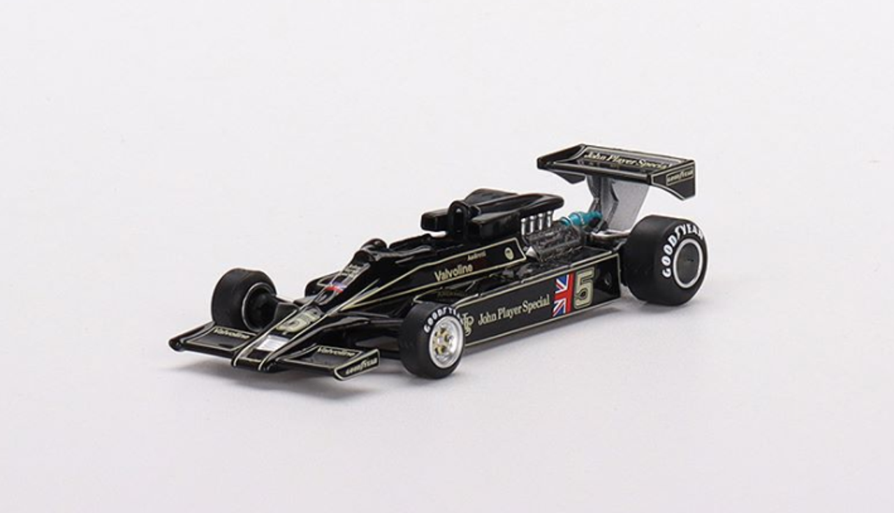 1/64 Mini GT 1977 Formula 1 Lotus 78 #5 Presentation Diecast Car Model