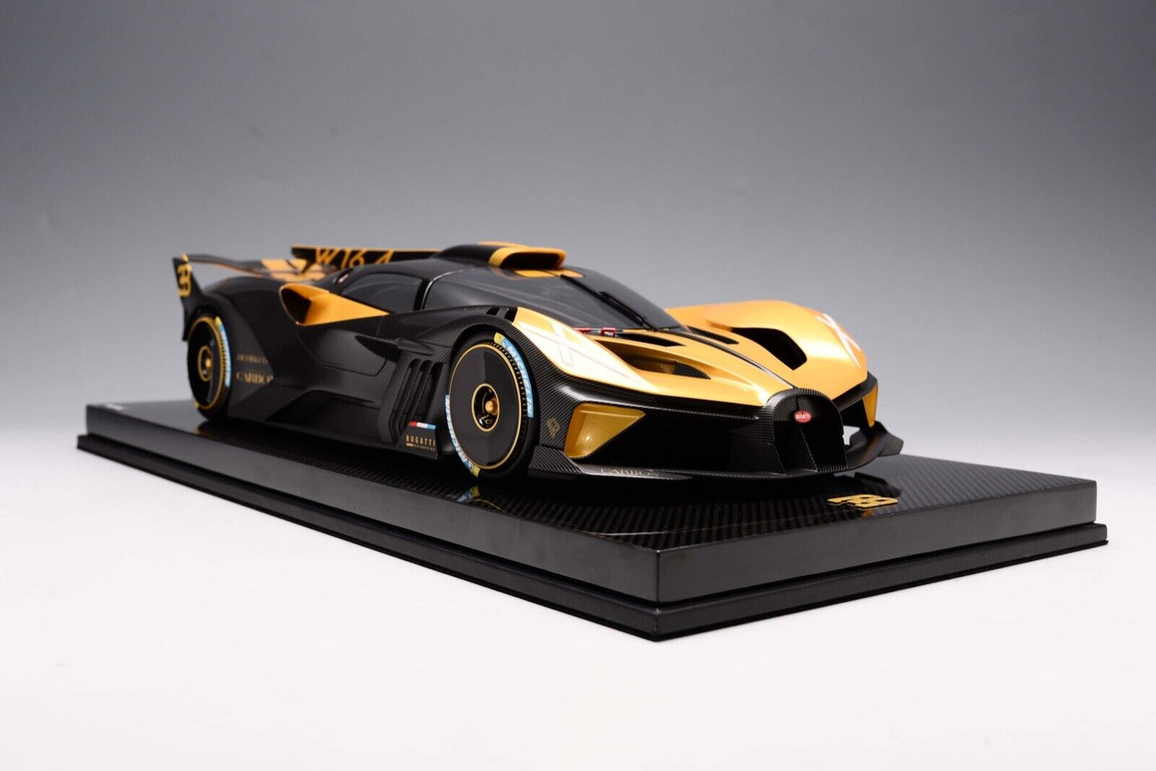 1/12 Bugatti Bolide (Carbon Bugatti Yellow) Resin Car Model Limited 5 Pieces