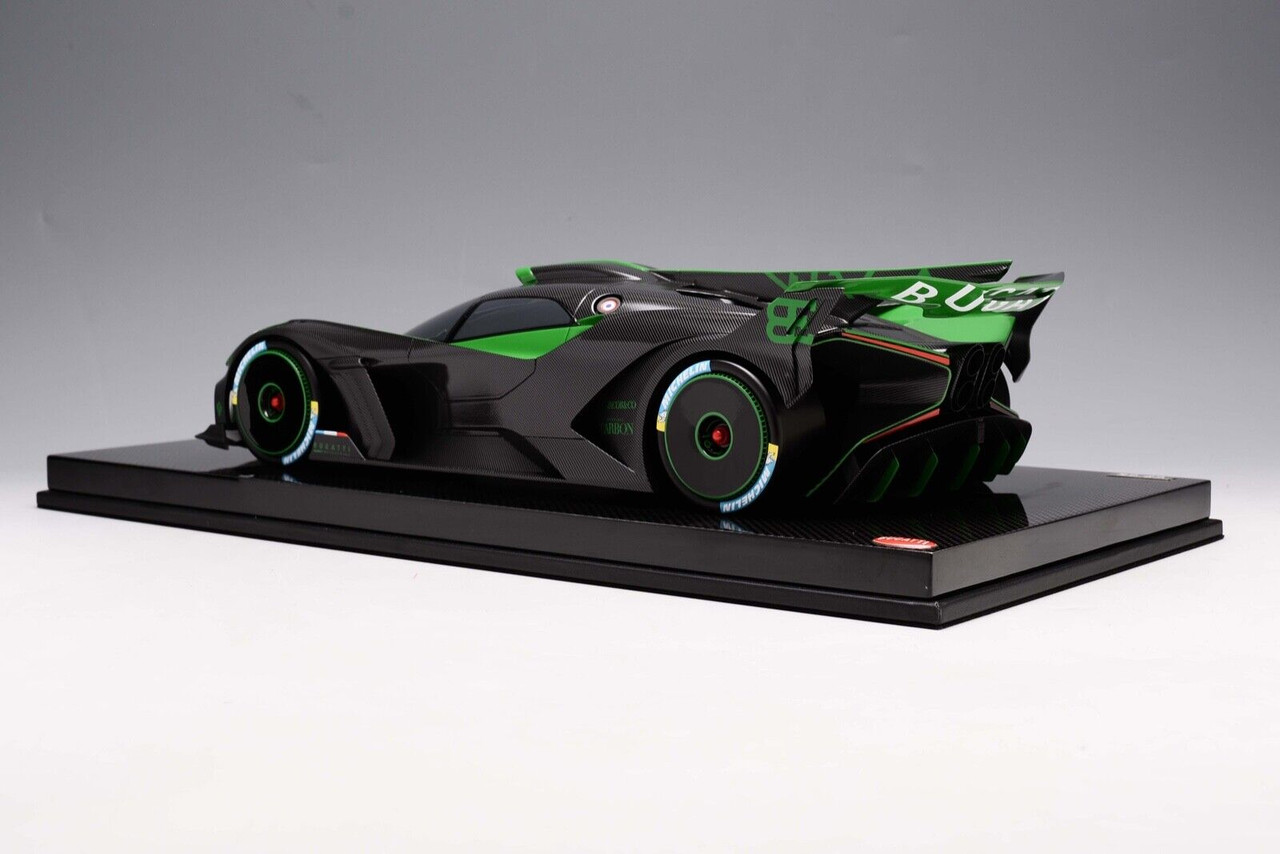 1/12 Bugatti Bolide (Carbon Bugatti Green) Resin Car Model