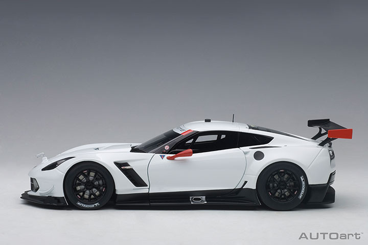 1/18 AUTOart Chevrolet Corvette C7.R Plain Color Version (White