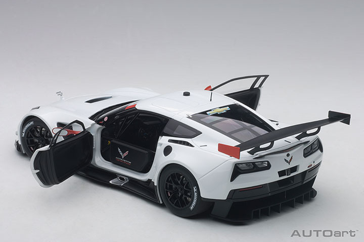 1/18 AUTOart Chevrolet Corvette C7.R Plain Color Version (White