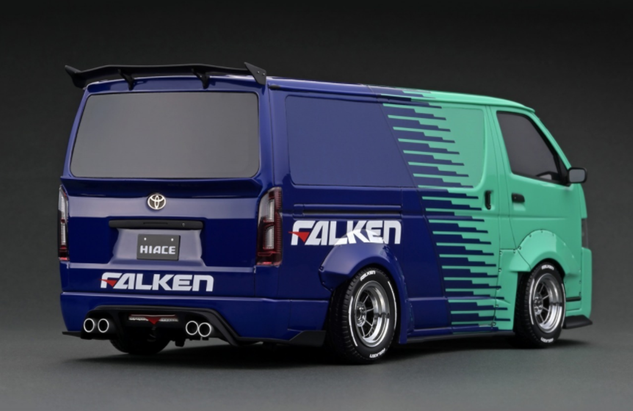 1/18 Ignition Model T･S･D WORKS HIACE Green/Blue