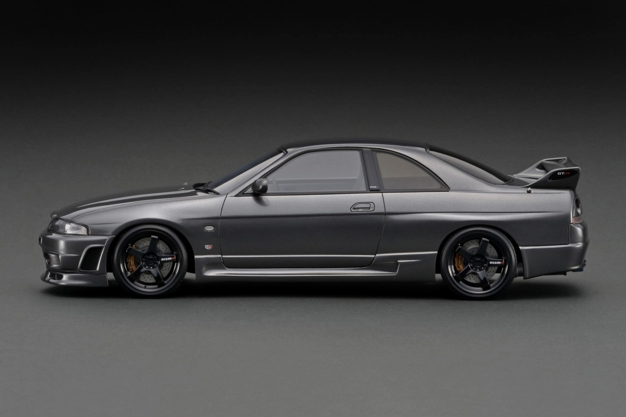 1/18 IG Ignition Model Nissan Skyline GT-R GTR R33 Nismo BCNR33 CRS (Grey) Resin Car Model