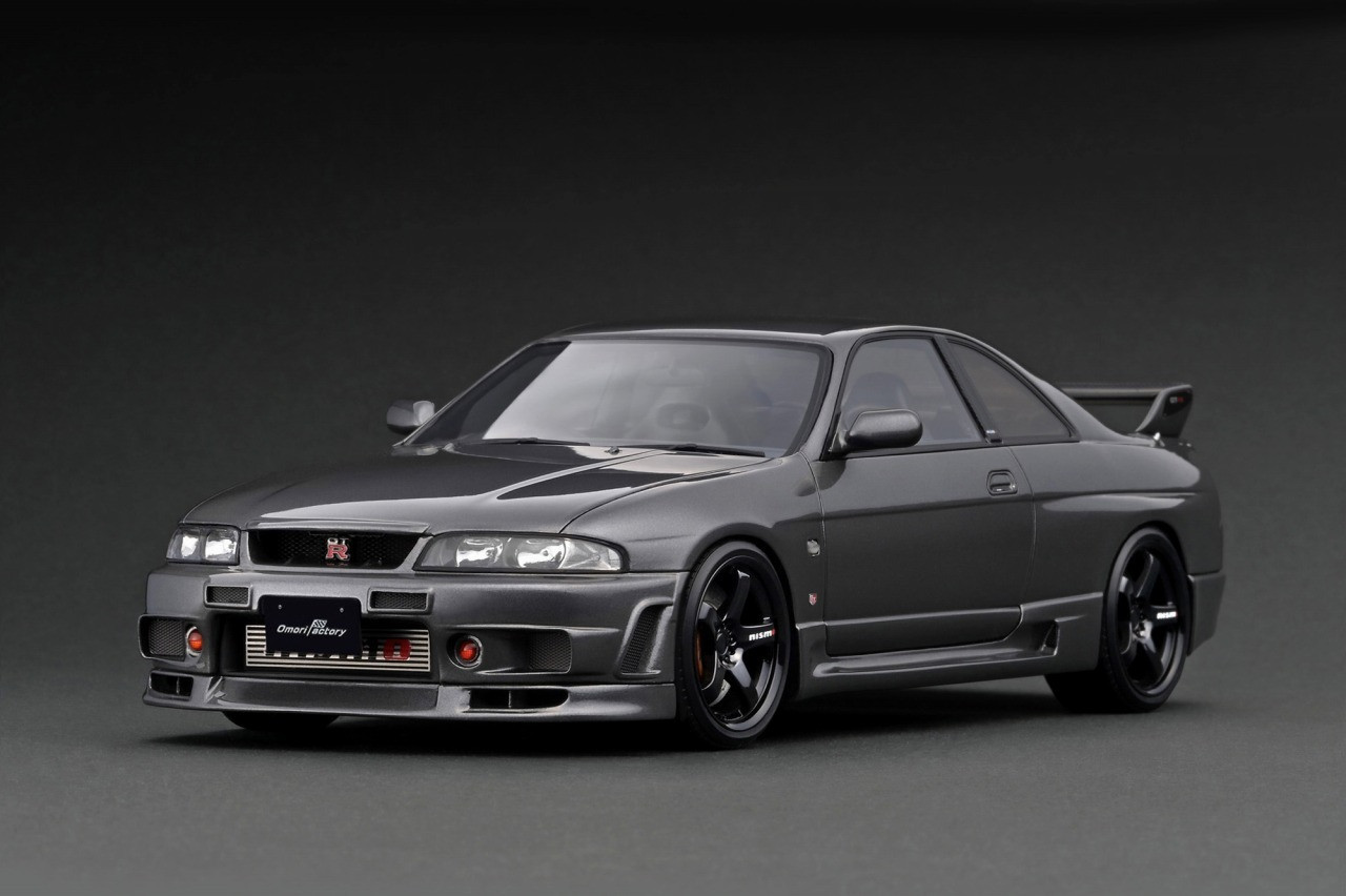 1/18 IG Ignition Model Nissan Skyline GT-R GTR R33 Nismo BCNR33 CRS (Grey) Resin Car Model