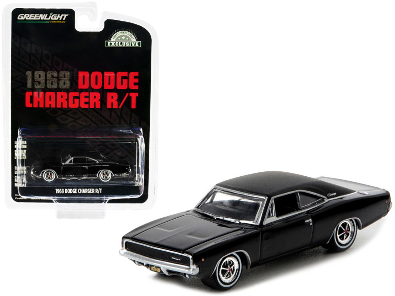 1968 Dodge Charger R/T Black 