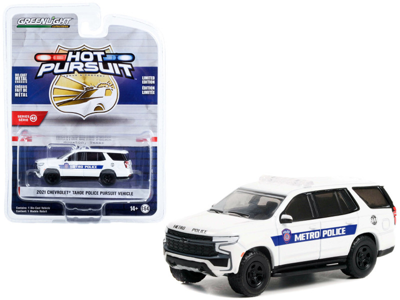 2021 Chevrolet Tahoe Police Pursuit Vehicle (PPV) White 