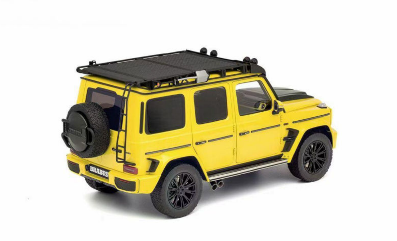1/18 Almost Real 2020 Mercedes-Benz G63 AMG Brabus G800 (Yellow) Car Model Limited 504 Pieces