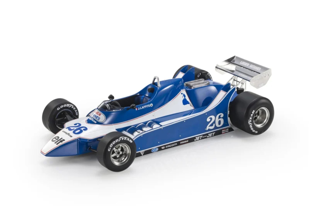 超激安得価1/43 spark Ligier JS5 #26 Laffite 1976 Long Beach 4th タバコデカール付 リジェ ラフィット ジタン ロングビーチ ラフィー レーシングカー