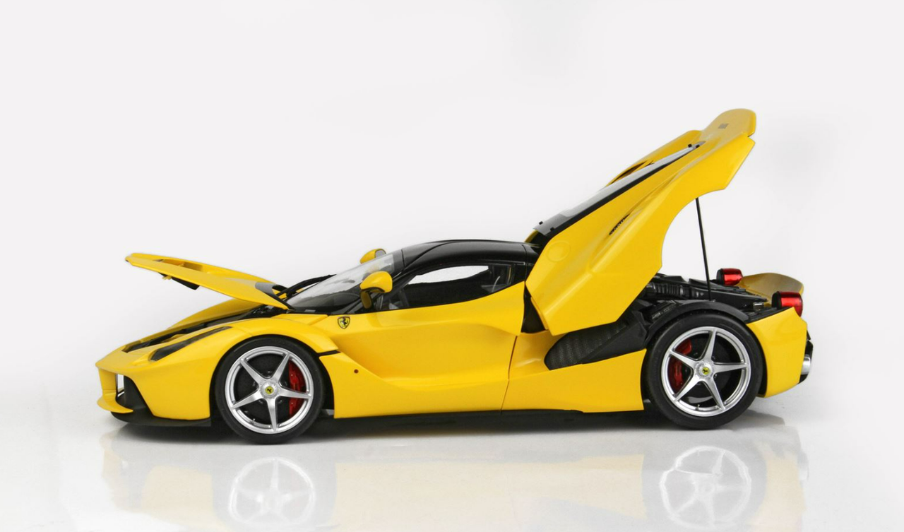 1/18 BBR Ferrari LaFerrari (Modena Yellow) Diecast Full Open Model