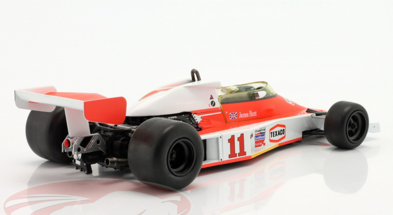 1/24 Ixo 1976 James Hunt McLaren M23 #11 Winner Canada GP Formula 1 World Champion Car Model