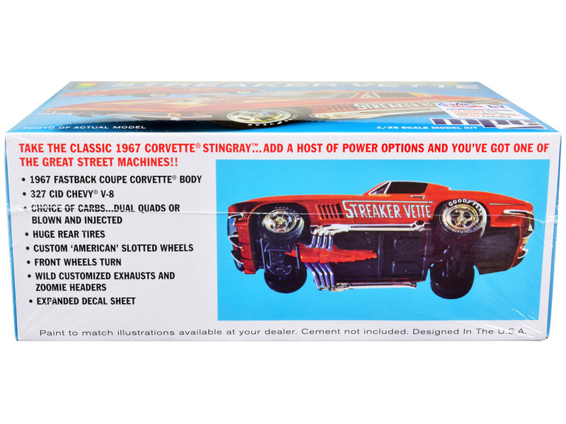 Skill 2 Model Kit 1967 Chevrolet Corvette Stingray 