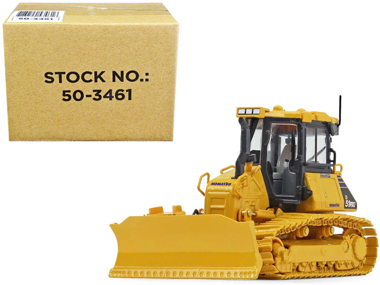 Komatsu D51PXi-24 Dozer with Hitch 1/50 Diecast Model by First Gear