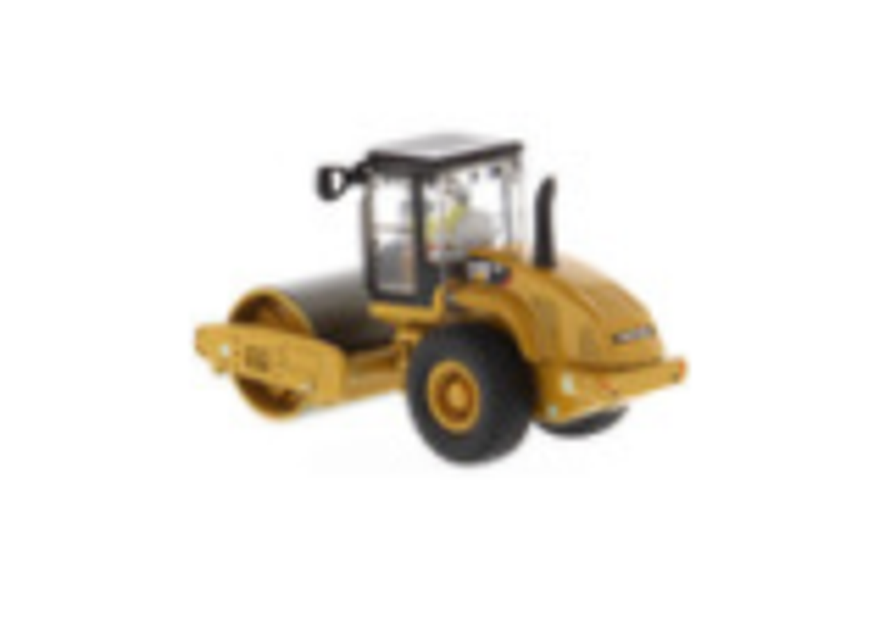 CAT Caterpillar CS56 Smooth Drum Vibratory Soil Compactor with Operator "High Line" Series 1/87 (HO) Scale Diecast Model by Diecast Masters