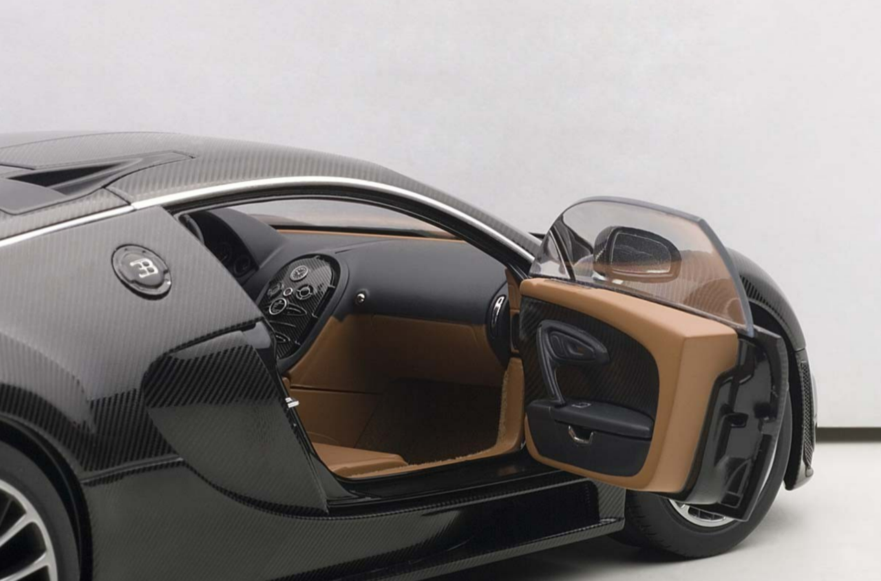 1/18 AUTOart Bugatti Veyron Super Sport (Carbon Black) Car Model