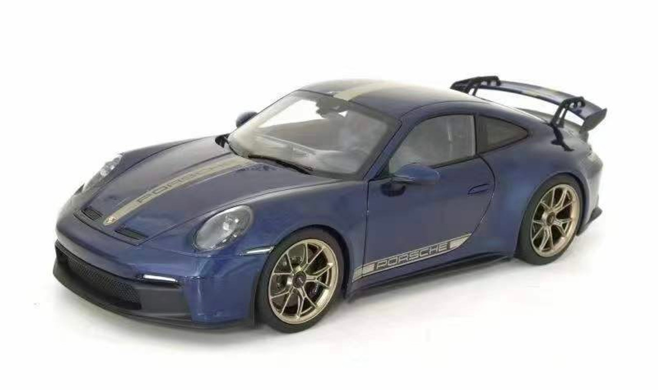 1/18 Norev 2021 Porsche 911 992 GT3 (Dark Blue) Diecast Car