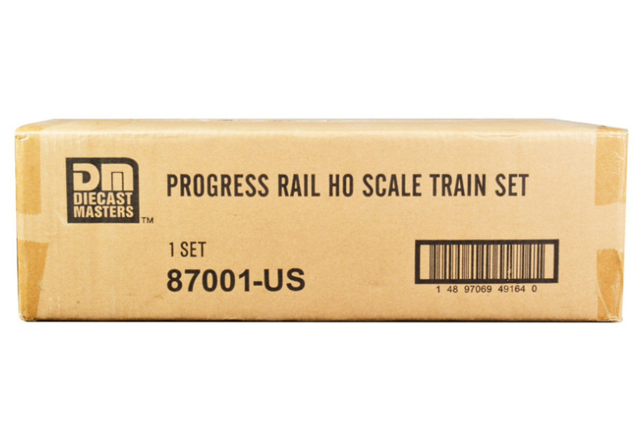 Progress Rail 100th Anniversary Train Set 1/87 (HO) Diecast Models by Diecast Masters