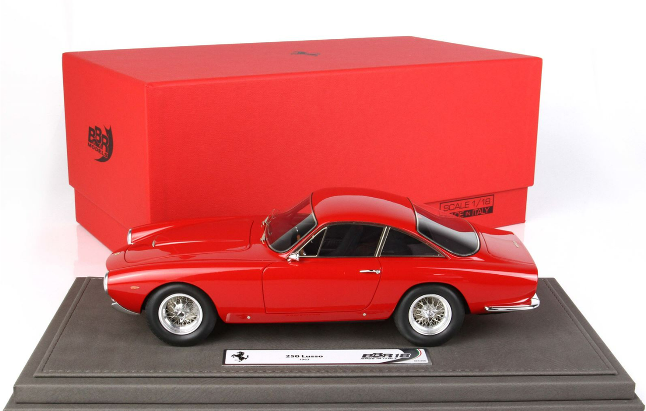 1/18 BBR 1963 Ferrari 250 Lusso (Red) Resin Car Model Limited 200 Pieces