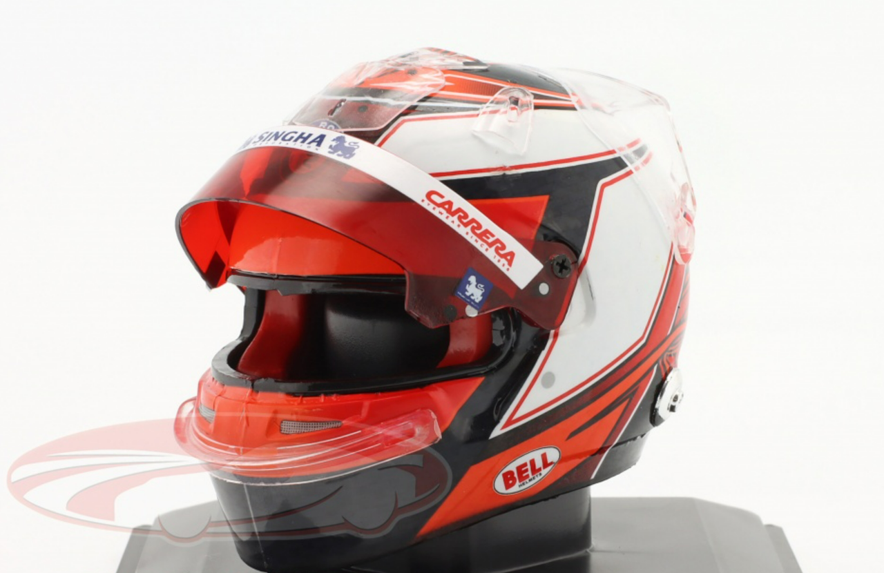 1/5 Spark 2019 Kimi Räikkönen #7 Alfa Romeo Racing Formula 1 Helmet Model