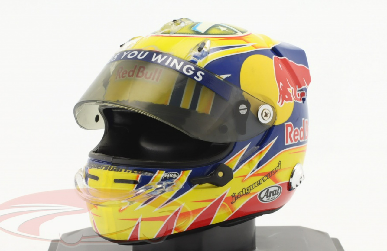 1/5 Spark 2011 Jaime Alguersuari #19 Scuderia Toro Rosso Formula 1 Helmet Model