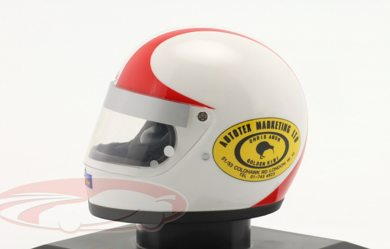 1/5 Spark 1972 Chris Amon Equipe Matra Sports Formula 1 Helmet Model