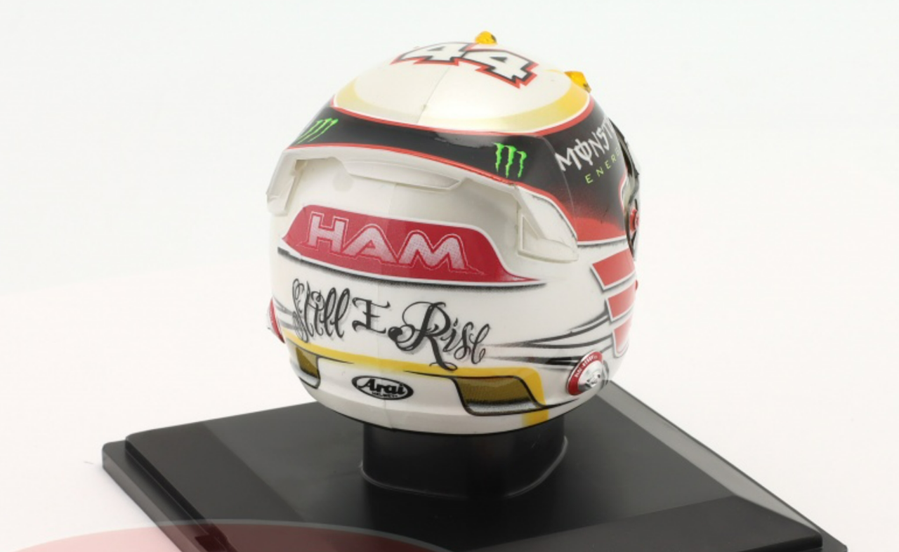 1/5 Spark 2014 Lewis Hamilton #44 Mercedes AMG Petronas World Champion Formula 1 Helmet Model