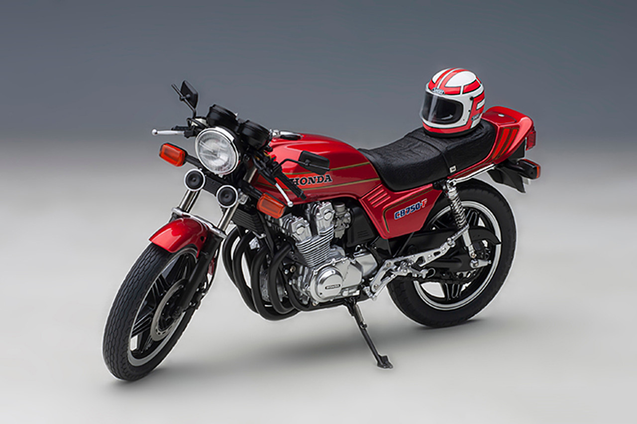 1/12 AUTOart Honda CB750F BariBari Legend Koma Gun (Red & Black) Model