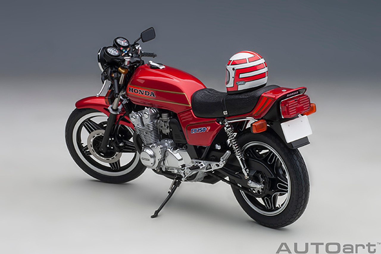 1/12 AUTOart Honda CB750F BariBari Legend Koma Gun (Red & Black) Model