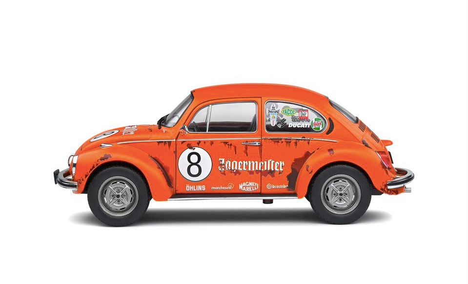 Solido 1/18 VW Coccinelle 1303 Jägermeister Tribute 1974 - Diecast - S1800518