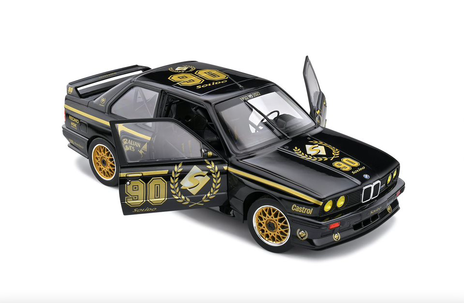 Solido 1/18 BMW E30 M3 – Maritime Blue – Miniature Diecast Occasion