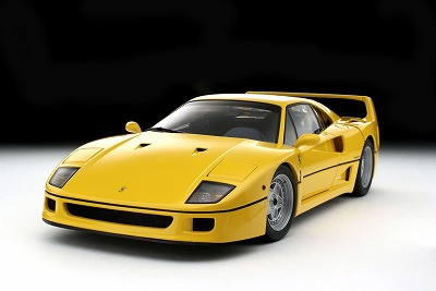 1/18 Kyosho Ferrari F40 (Yellow) Street Version 08411Y ...