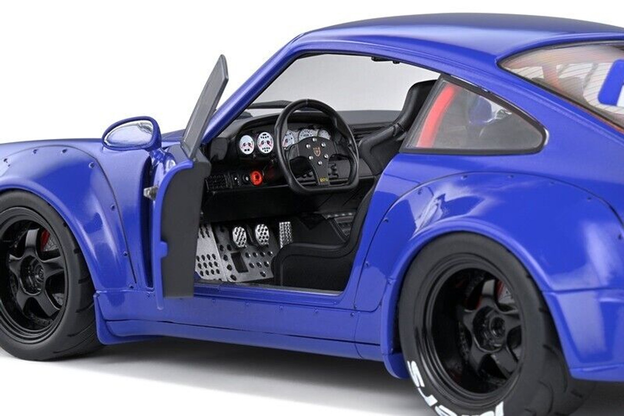 1/18 Solido Porsche 911 (964) RWB Rauh-Welt Champagne (Blue) Diecast Car Model