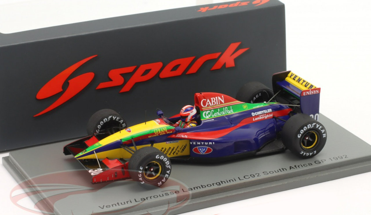 Yahoo!オークション - Spark model 1⁄43 Venturi Larrousse LC92 No.30