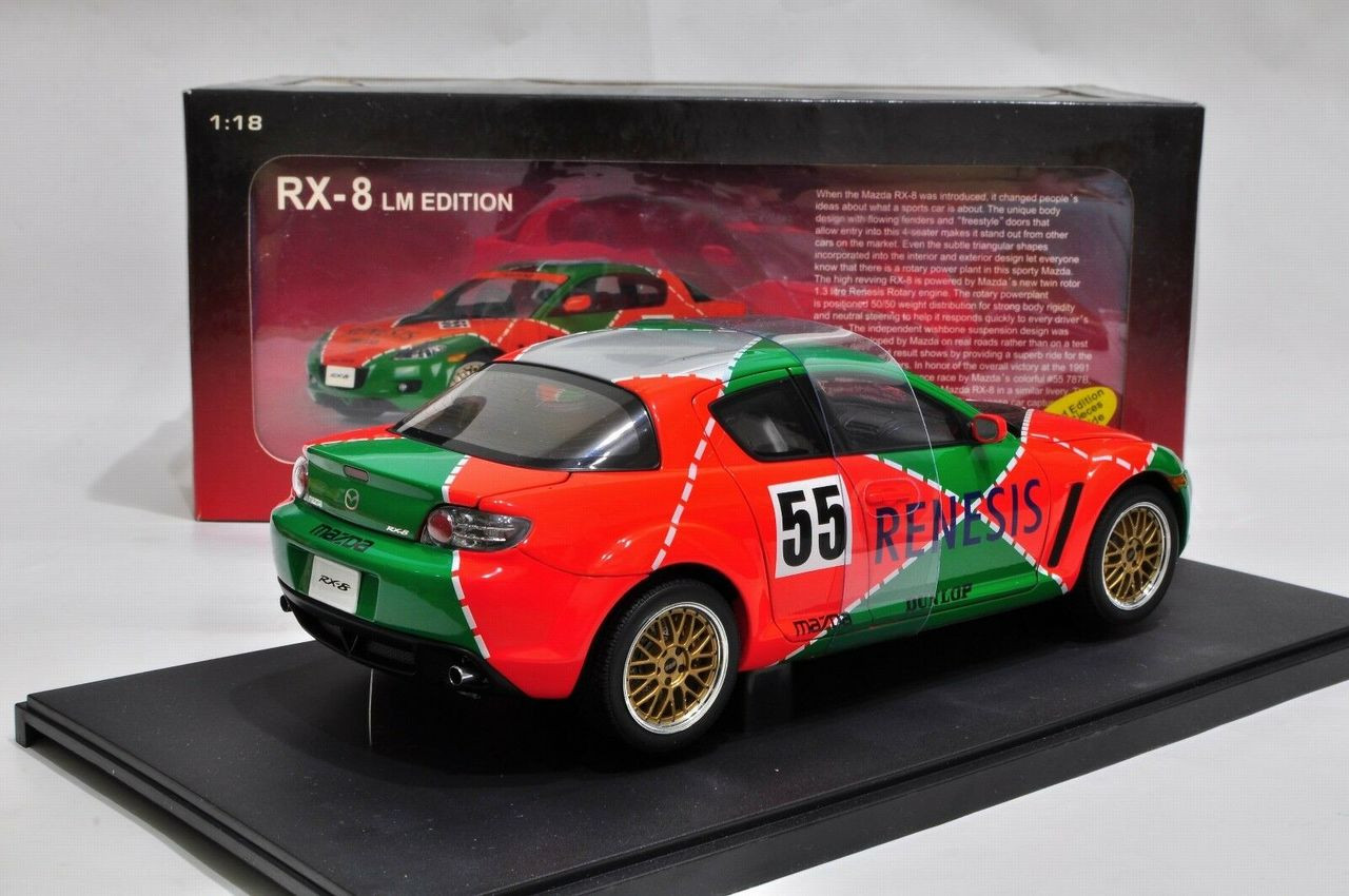 1/18 AUTOart Mazda RX-8 RX8 LM Diecast Car Model 80443