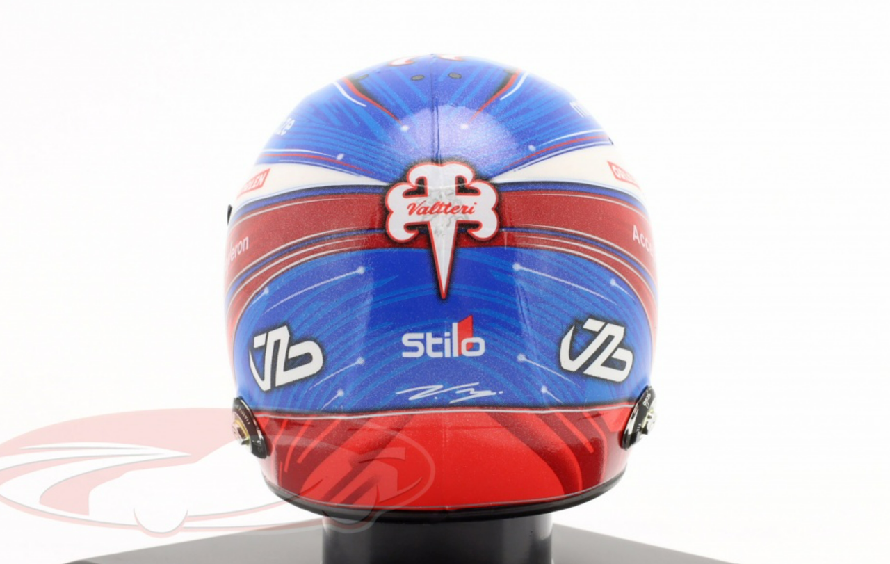 1/5 Spark 2022 Valtteri Bottas #77 Alfa Romeo F1 Team ORLEN Formula 1 Helmet Model