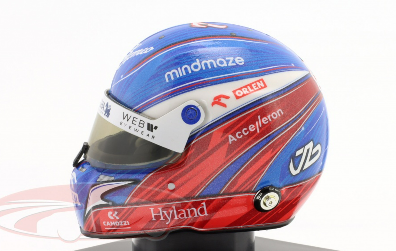 1/5 Spark 2022 Valtteri Bottas #77 Alfa Romeo F1 Team ORLEN Formula 1 Helmet Model
