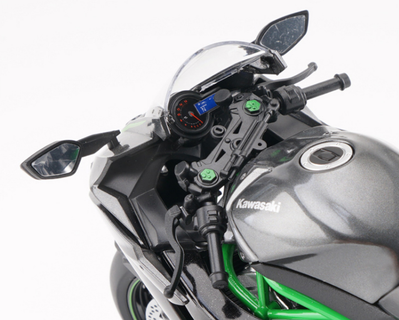 1/12 Aoshima Kawasaki Ninja H2 Diecast Car Model