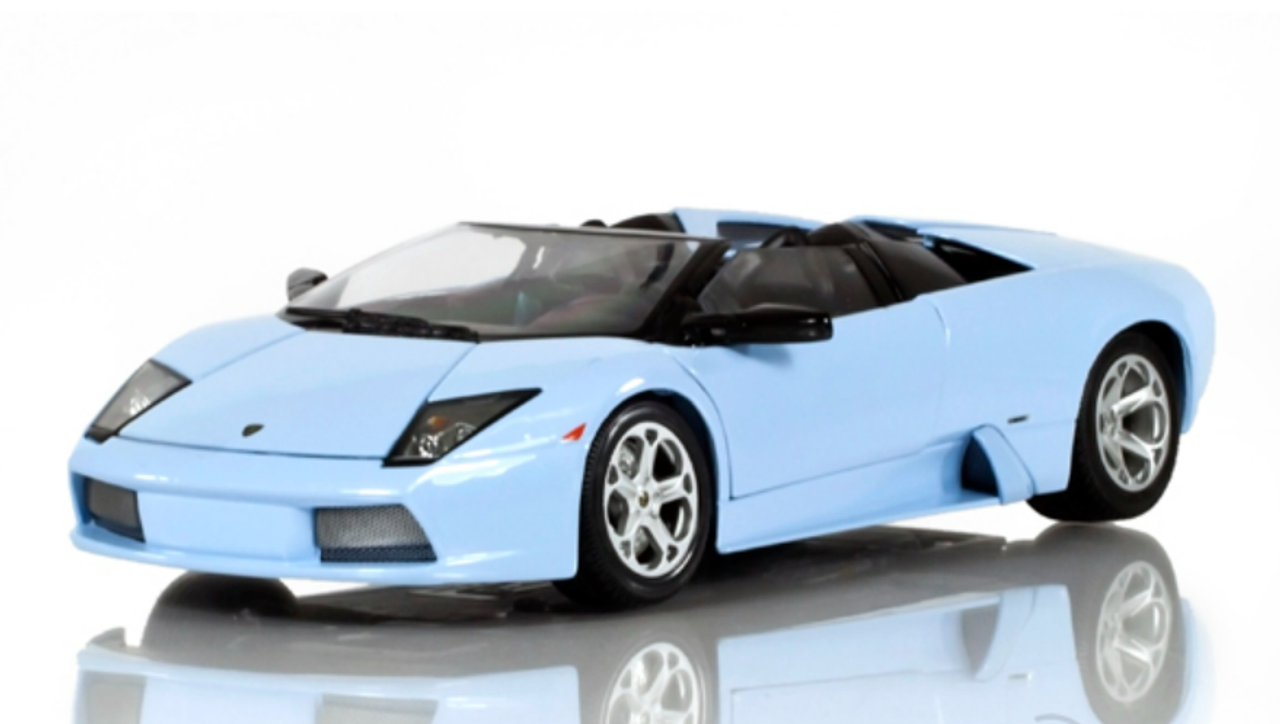 1/18 BBurago Lamborghini Murcielago Roadster (Blue) Diecast Car Model