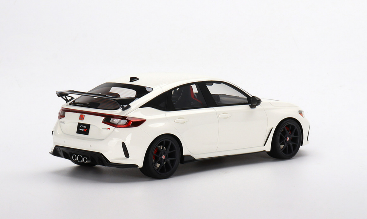 1/18 Top Speed 2023 Honda Civic Type R (Championship White) Resin Car Model