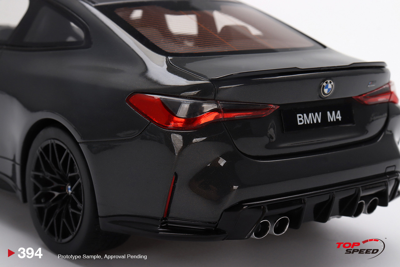 1/18 Top Speed BMW M4 Competition (G82) (Dravit Grey Metallic) Resin Car Model