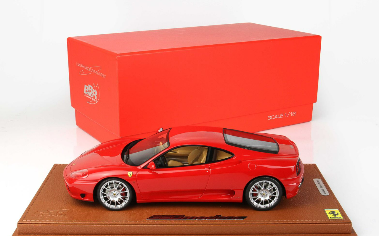 1/18 BBR 1999 Ferrari 360 Modena (Rosso Corsa 322 Red) Resin Car 