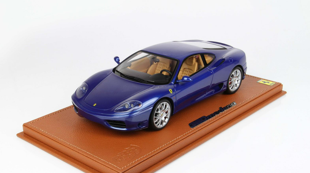 1/18 BBR 1999 Ferrari 360 Modena (Blue Tour De France) Resin Car