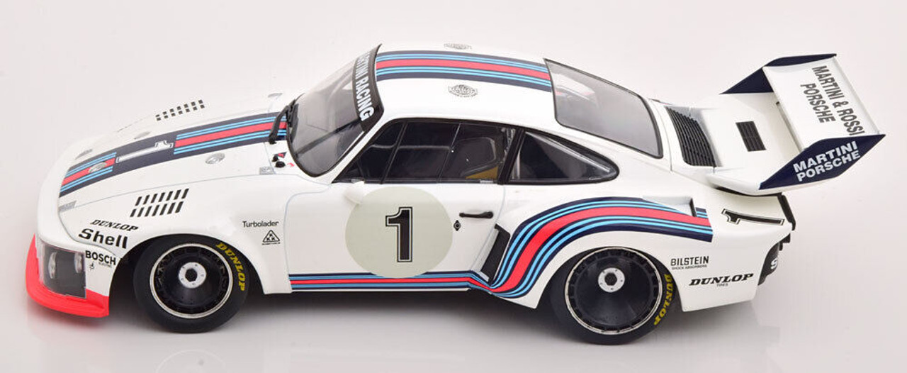 1/18 Norev 1977 Porsche 935 Martini #1 24h Daytona Martini Racing Porsche  System Jacky Ickx, Jochen Mass Car Model