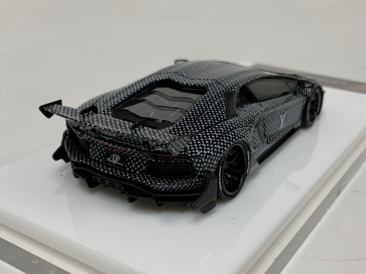 1/64 Timothy & Pierre TP Lamborghini Aventador  Liberty walk LB  Performance Black LV Car Model 